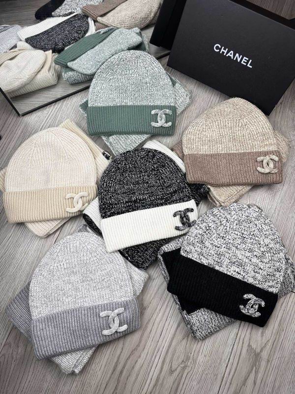Chanel Scarf Hat hm37